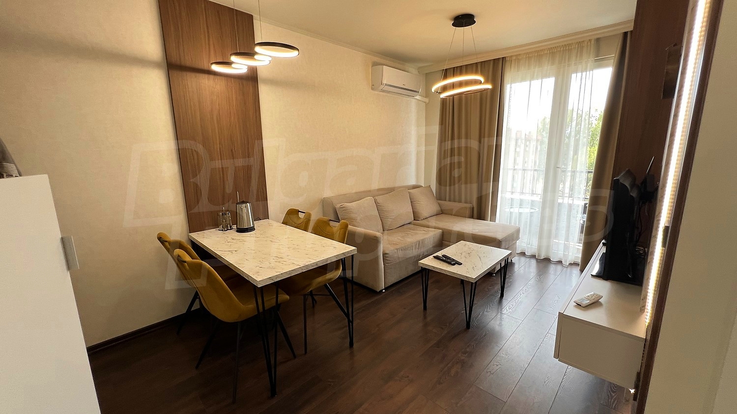inside, living room, furnished