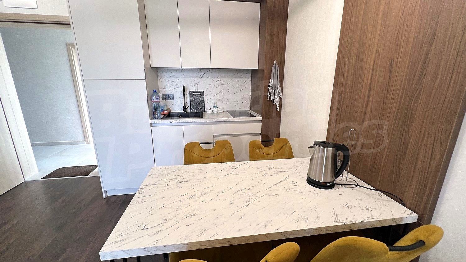 inside, kitchen, furnished