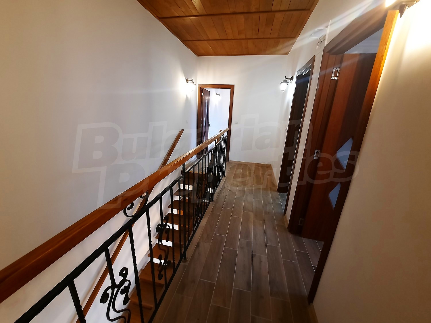 hallway, stairs, inside