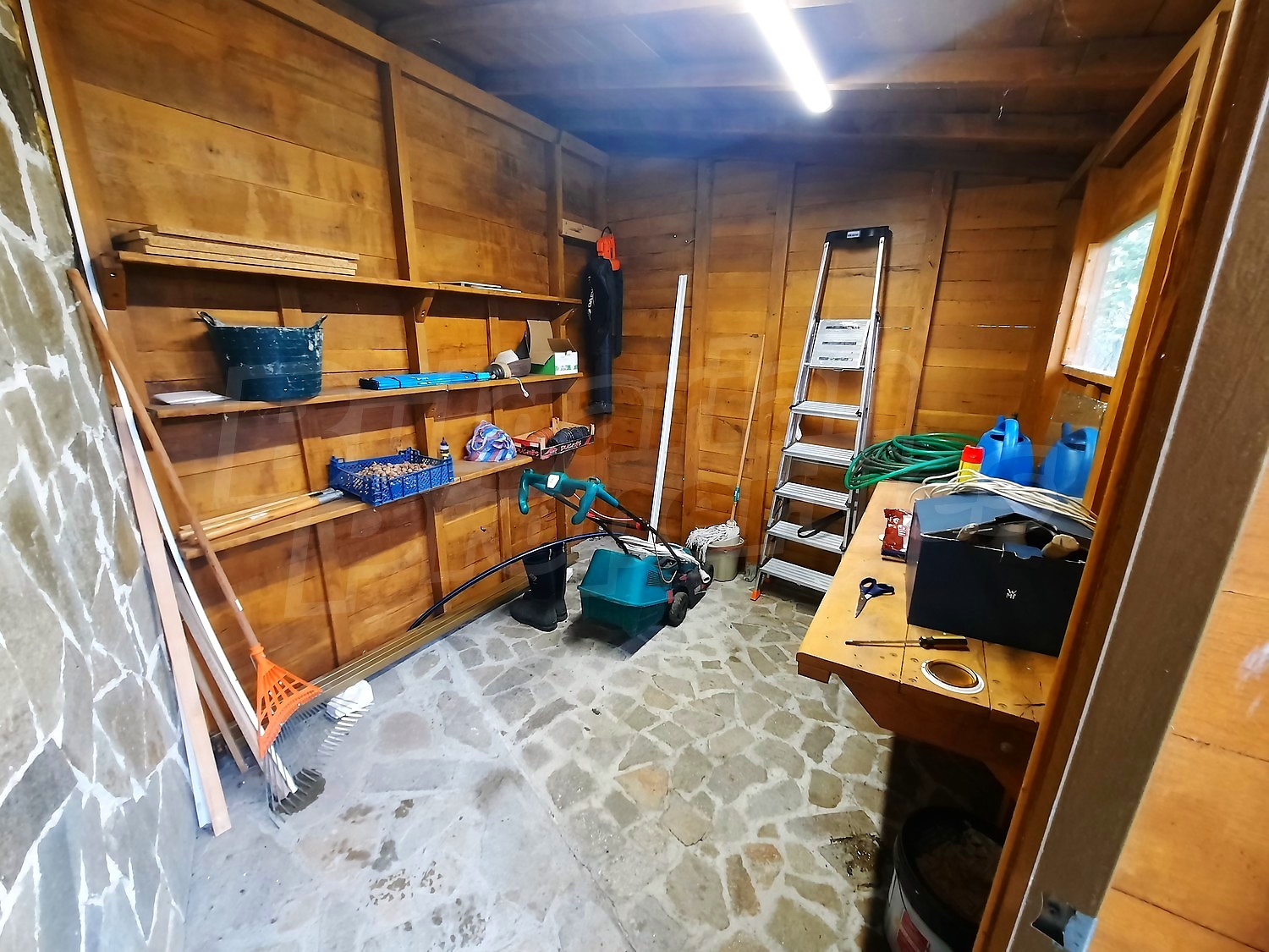 inside