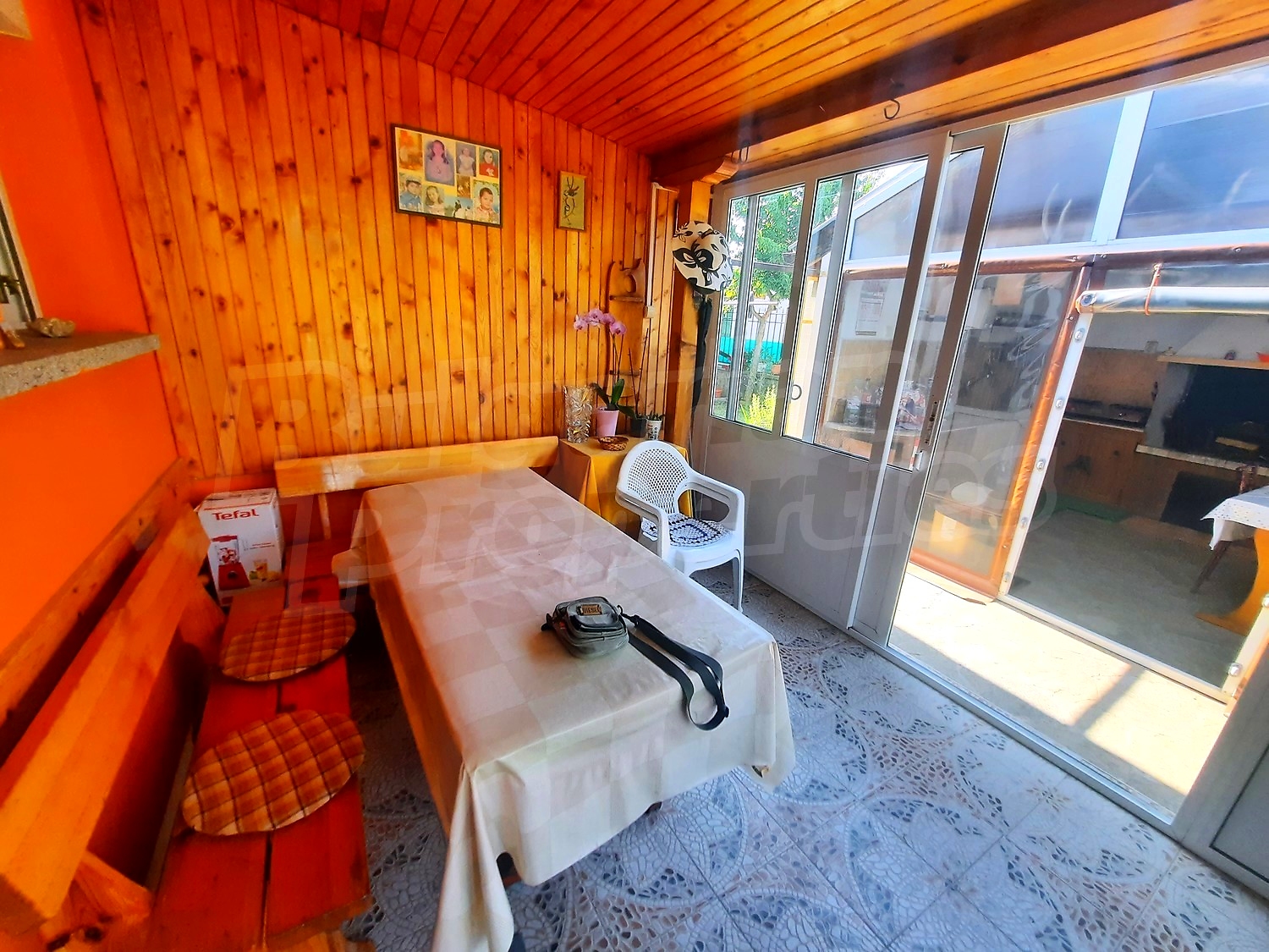 inside, furnished