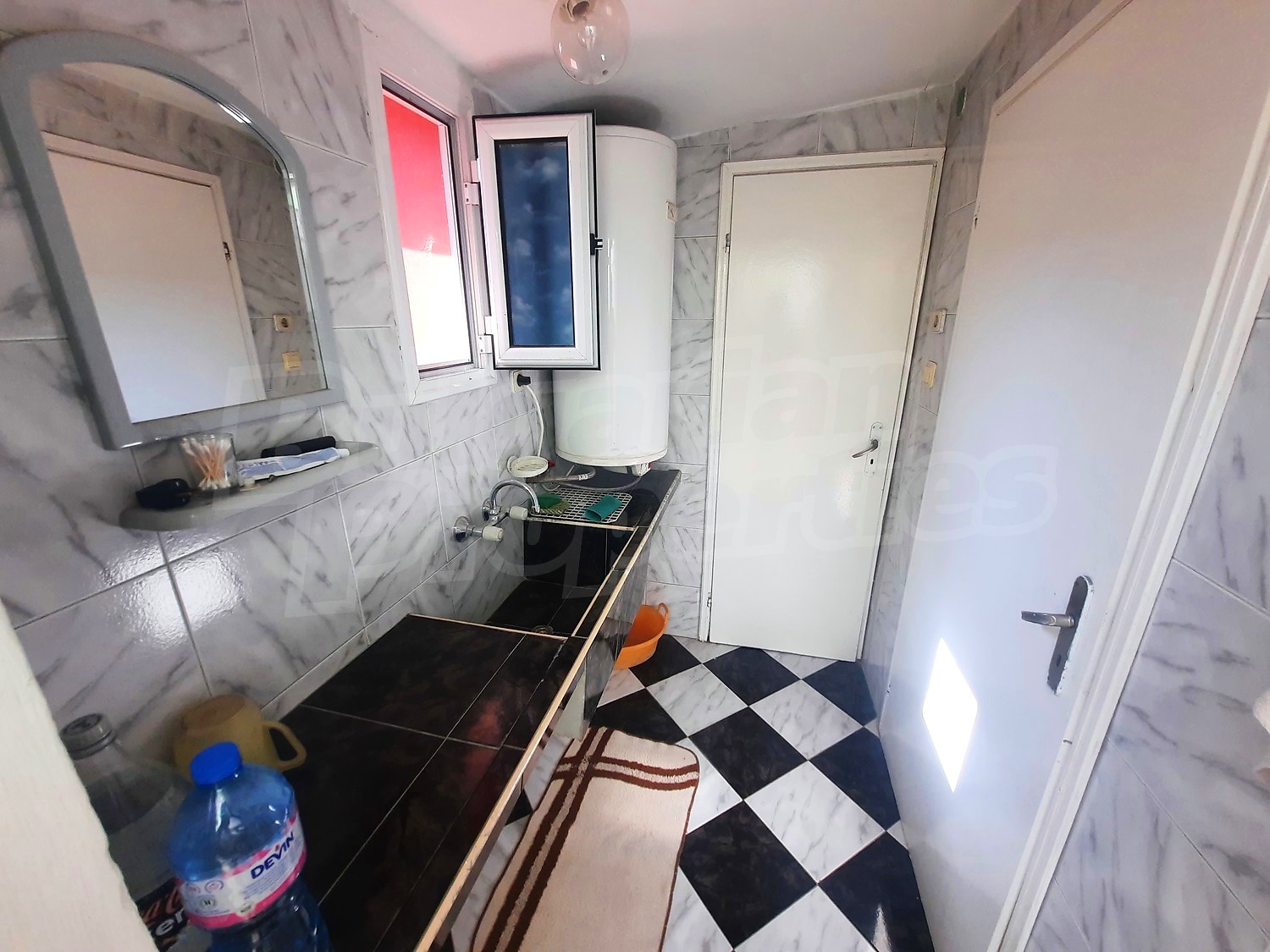 inside, bathroom