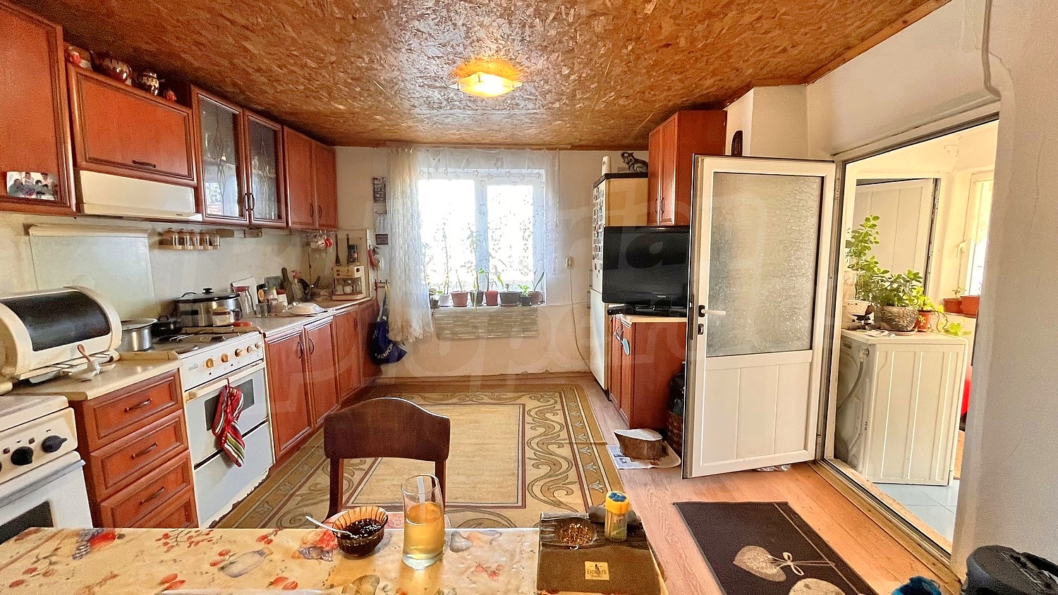 inside, kitchen, furnished