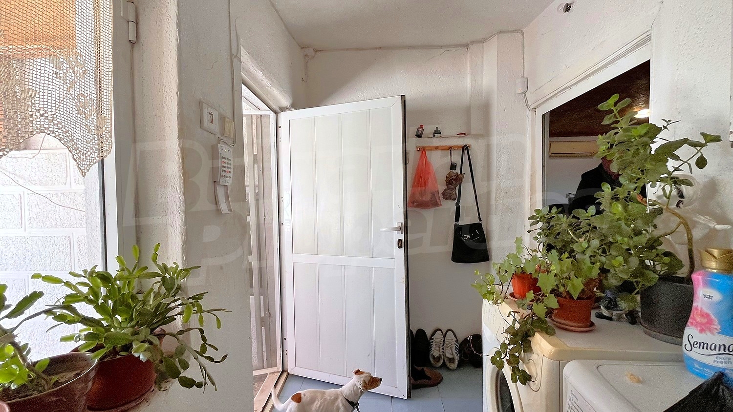inside, furnished