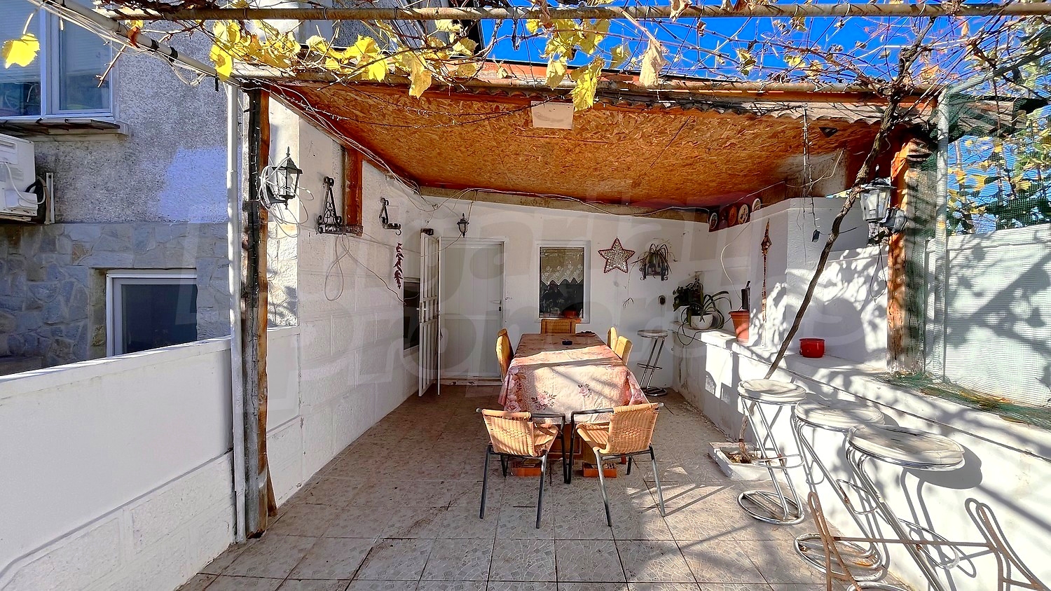 balcony, outside, furnished