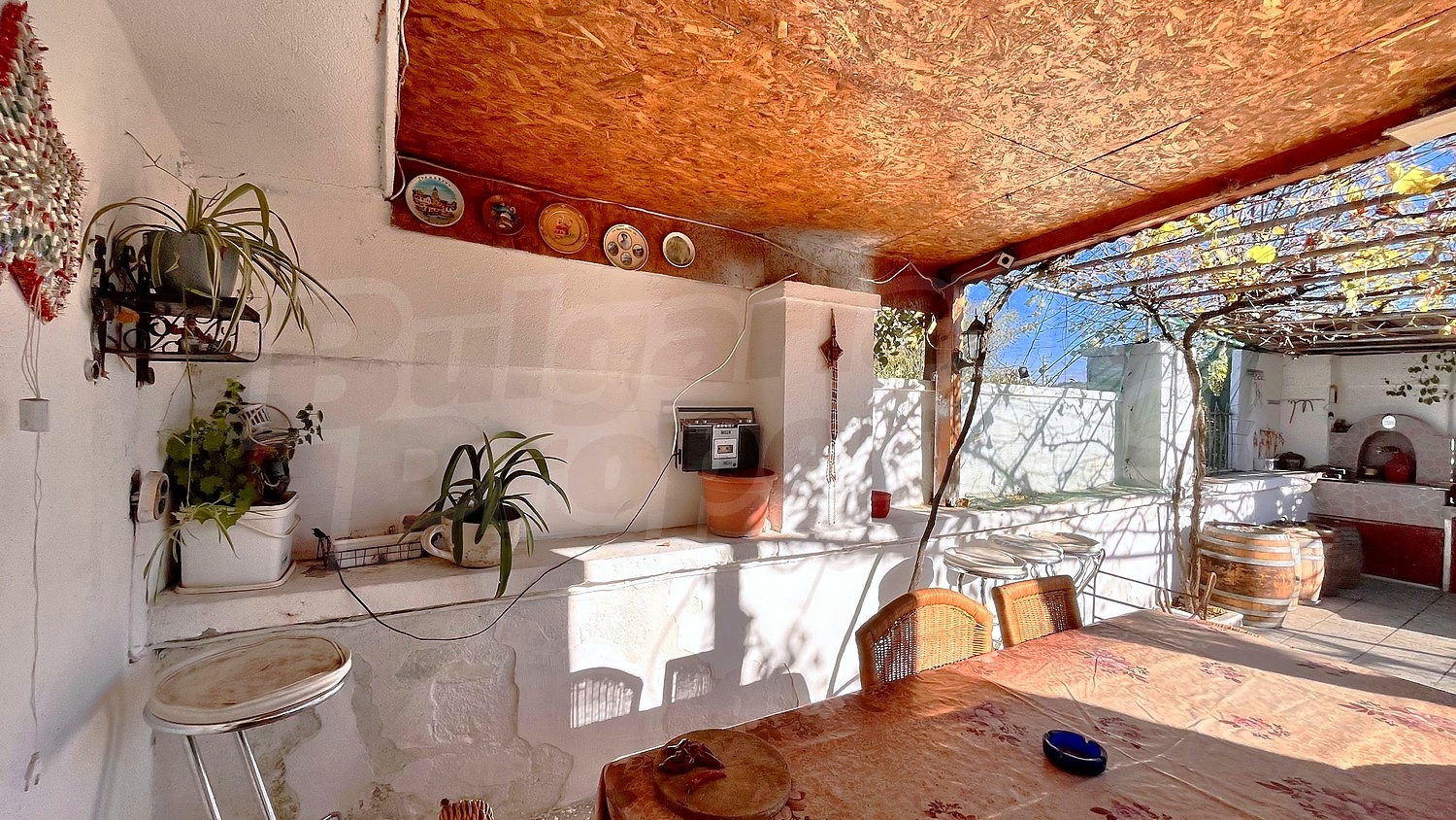outside, furnished, garden