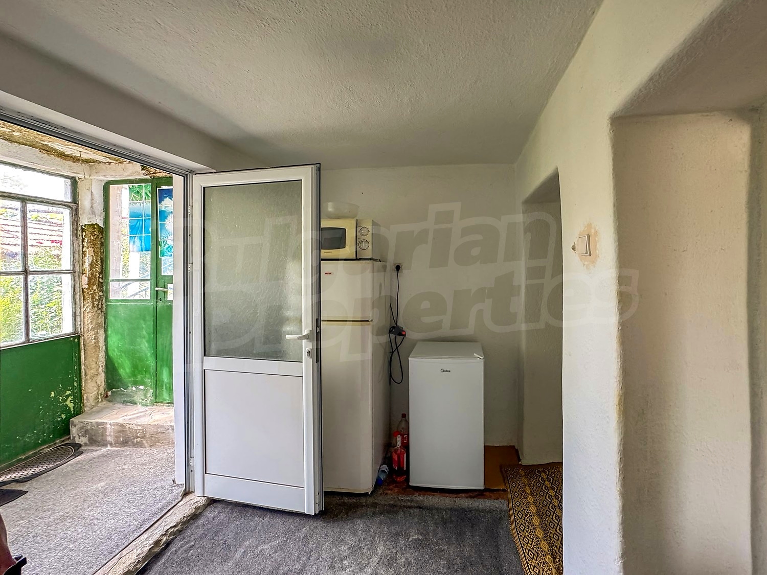 inside, furnished
