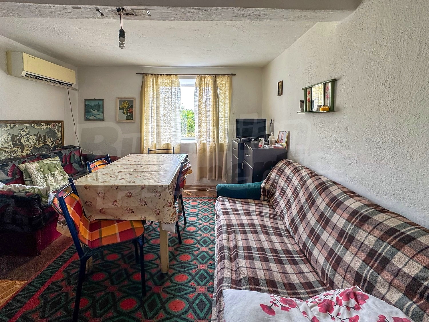 inside, living room, furnished