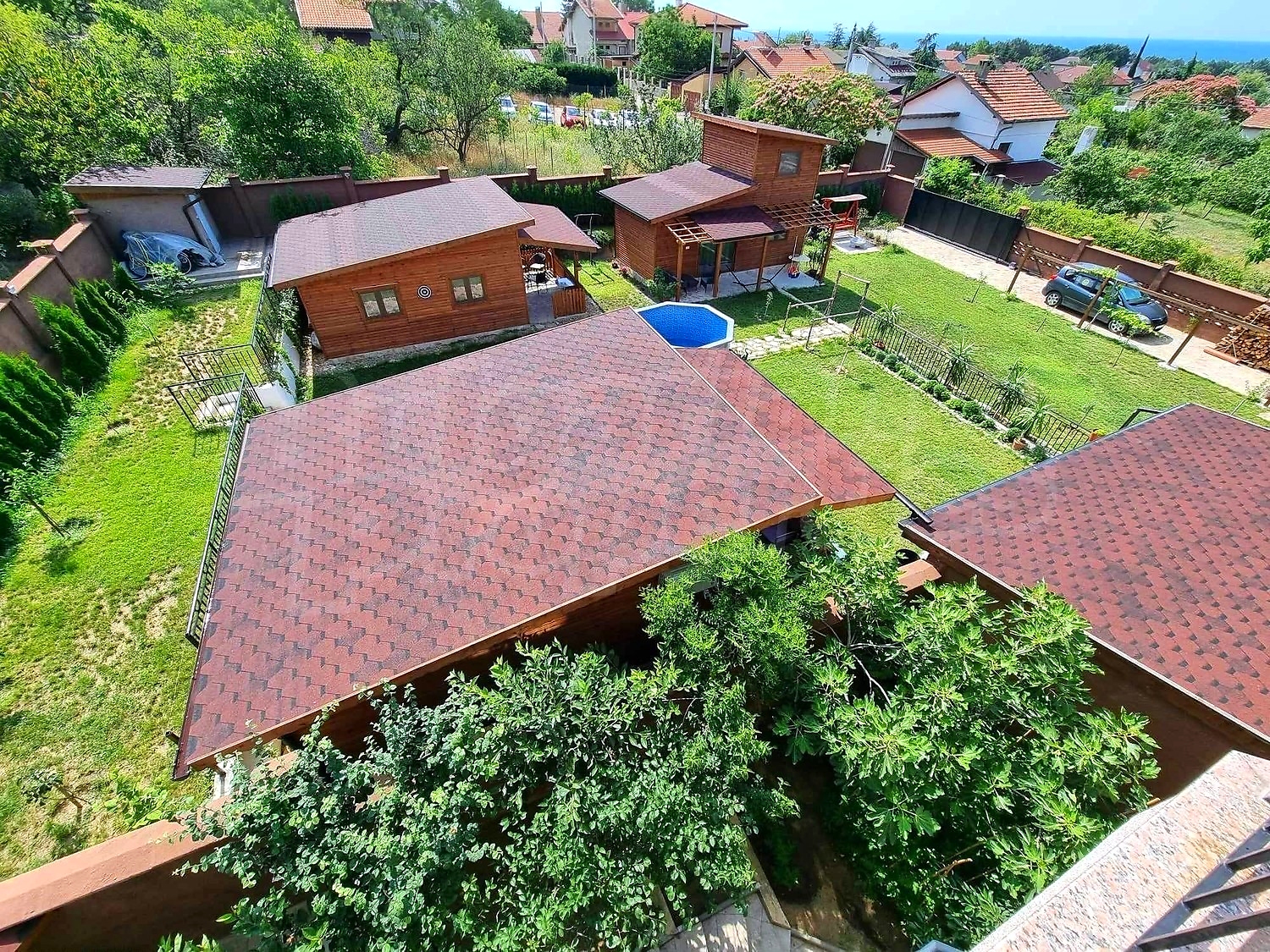 outside, garden, green area
