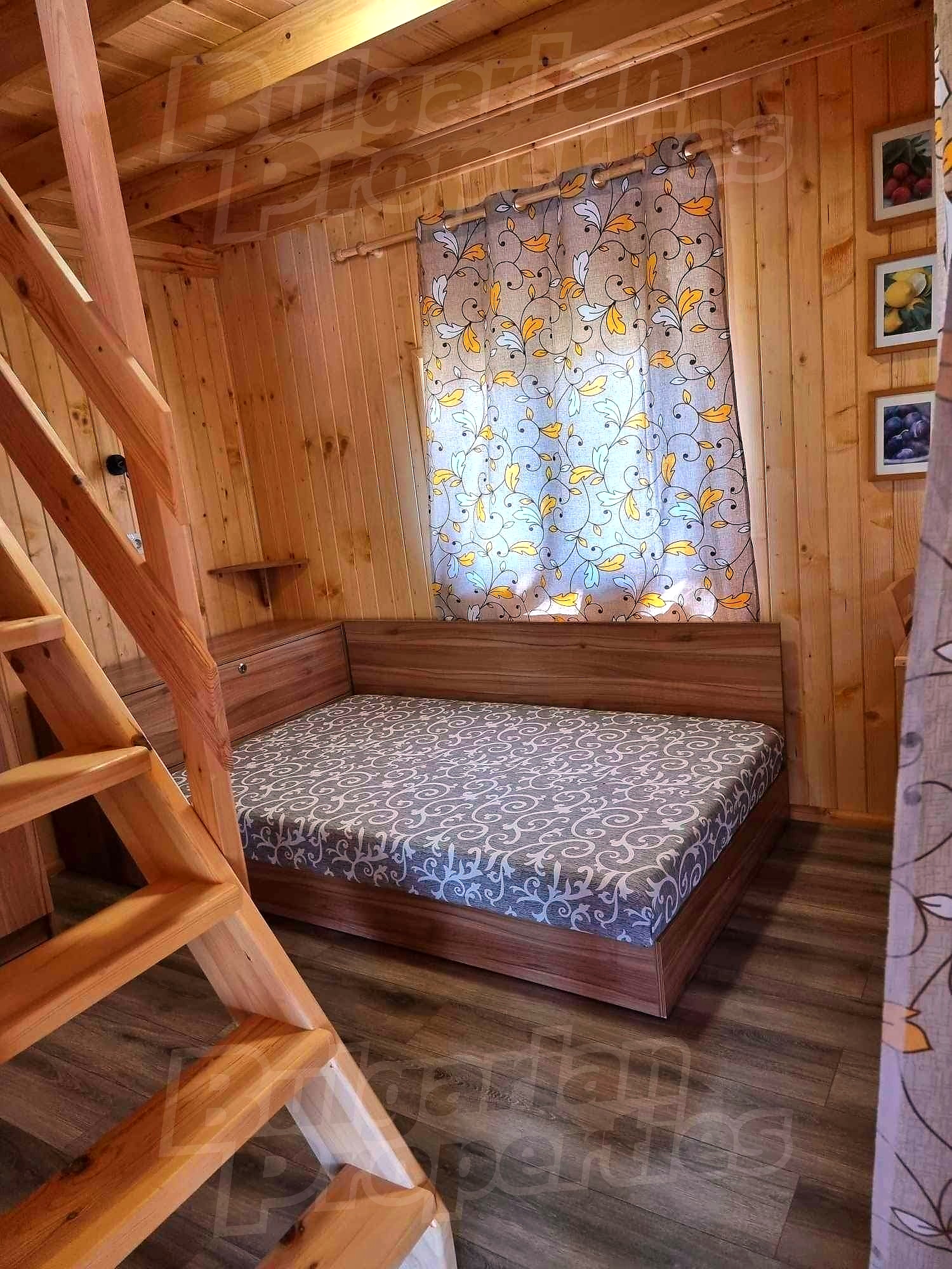 inside, bedroom, stairs, furnished