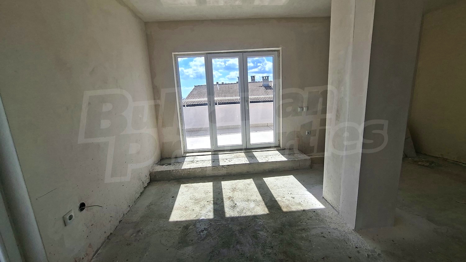 inside, view from balcony