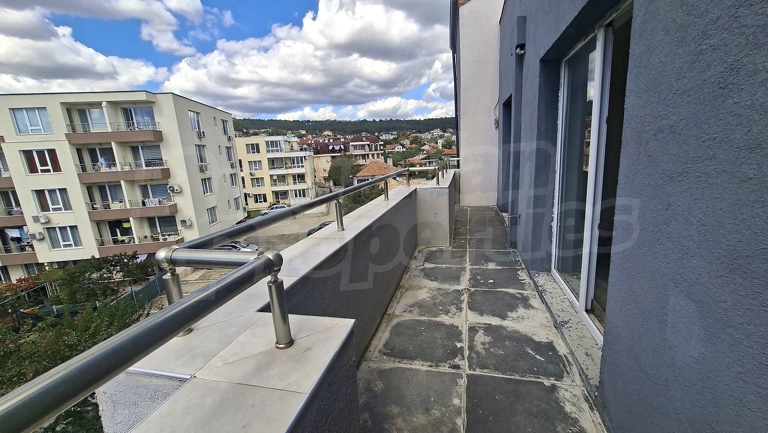 balcony, view from balcony, outside