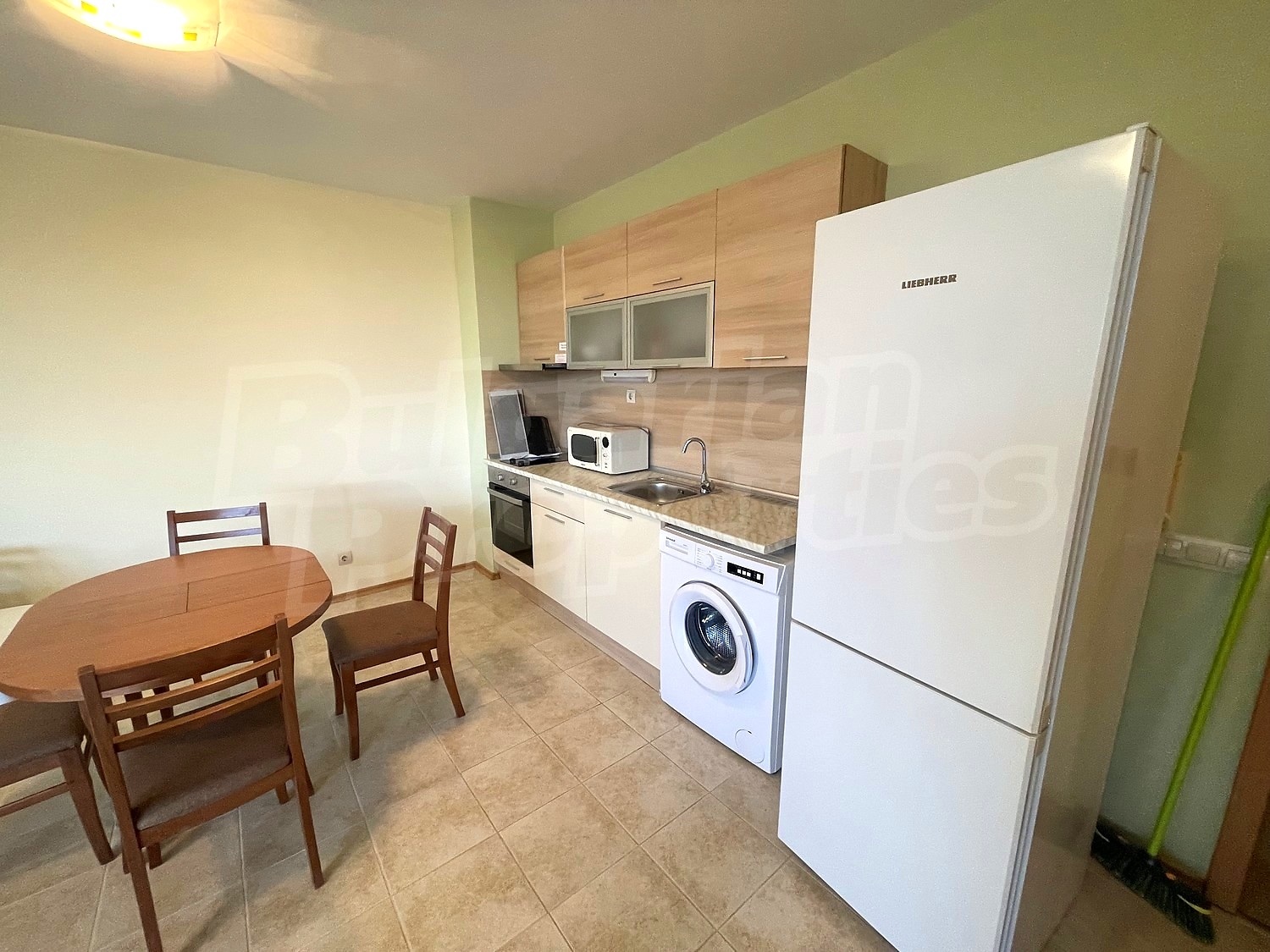 inside, kitchen, furnished