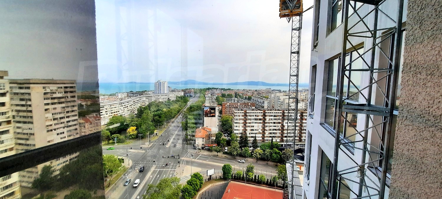 outside, view from balcony, facade