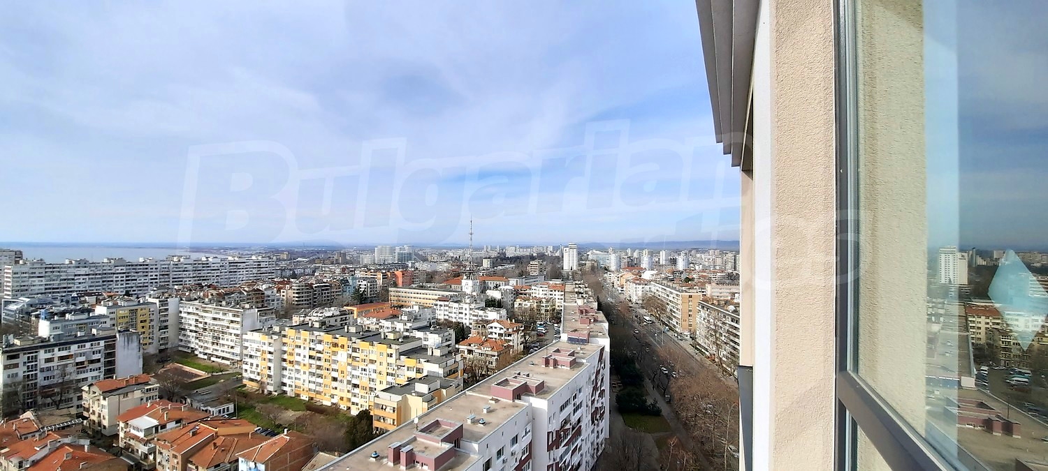 view from balcony, outside