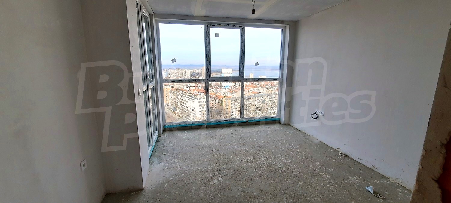 inside, view from balcony
