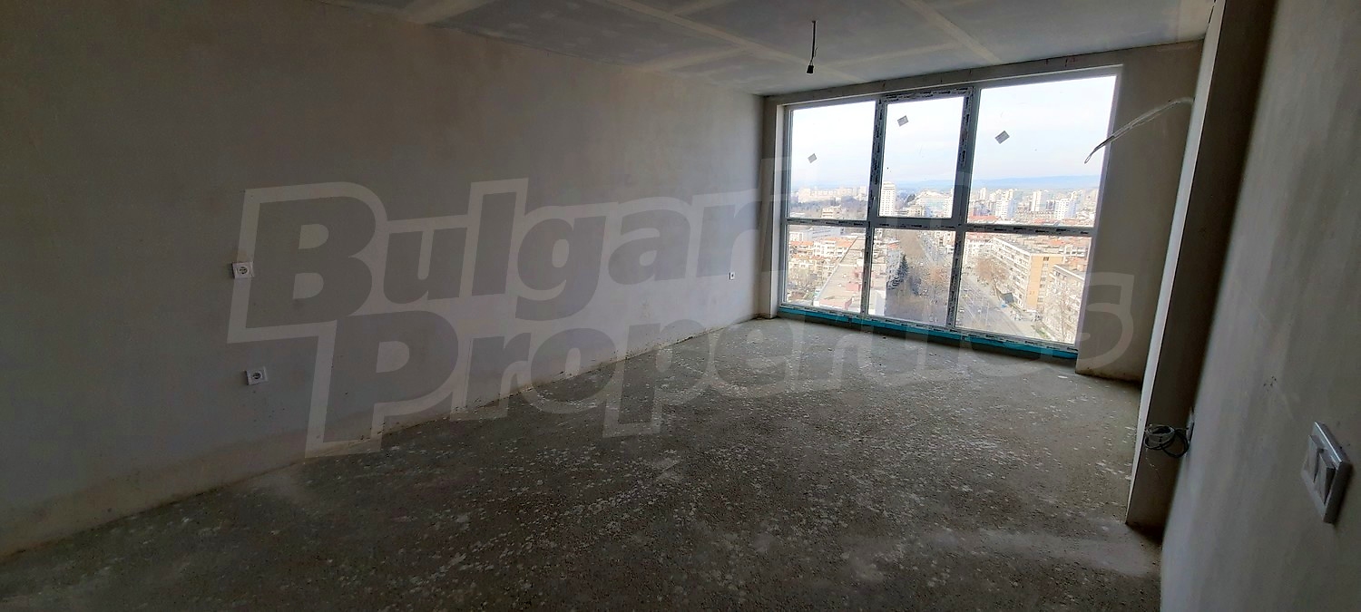 inside, view from balcony