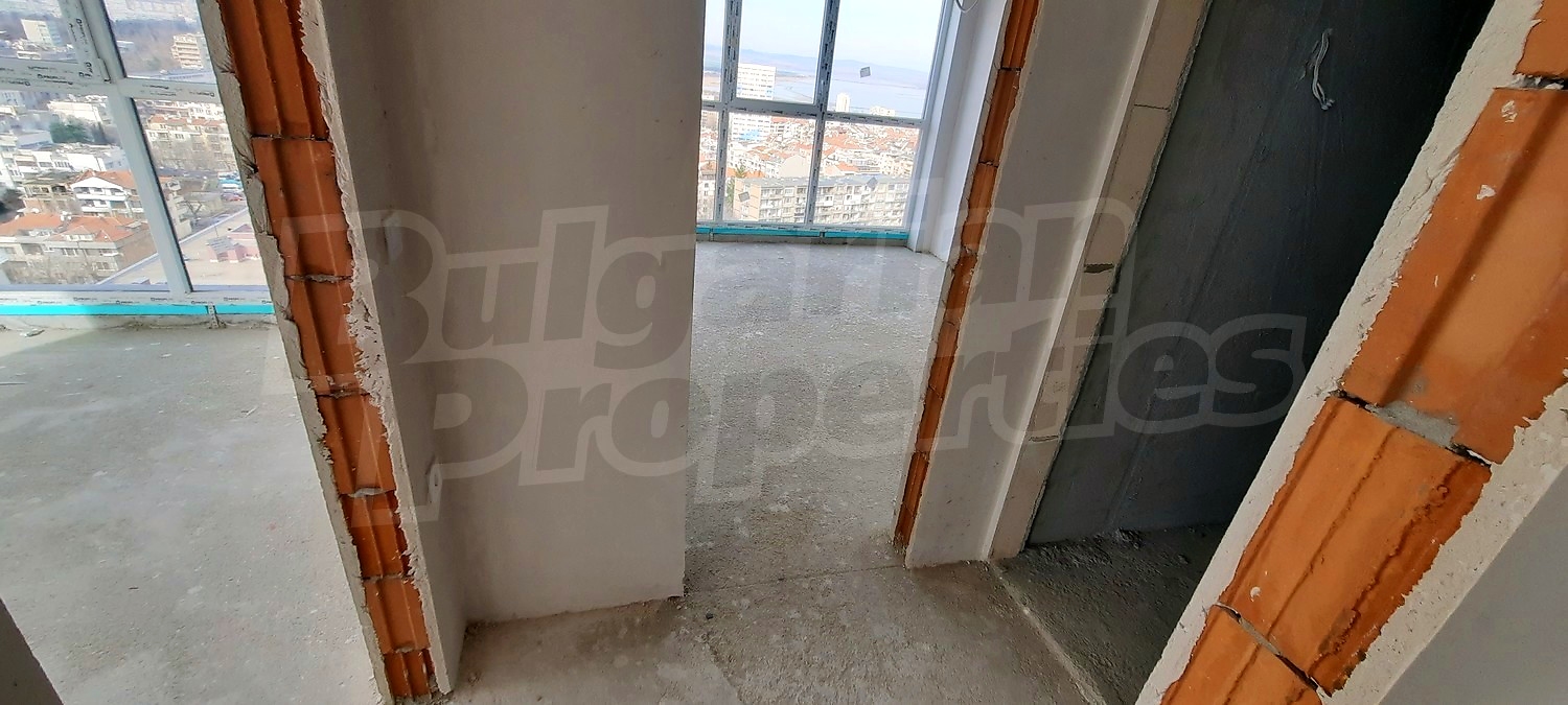 inside, view from balcony