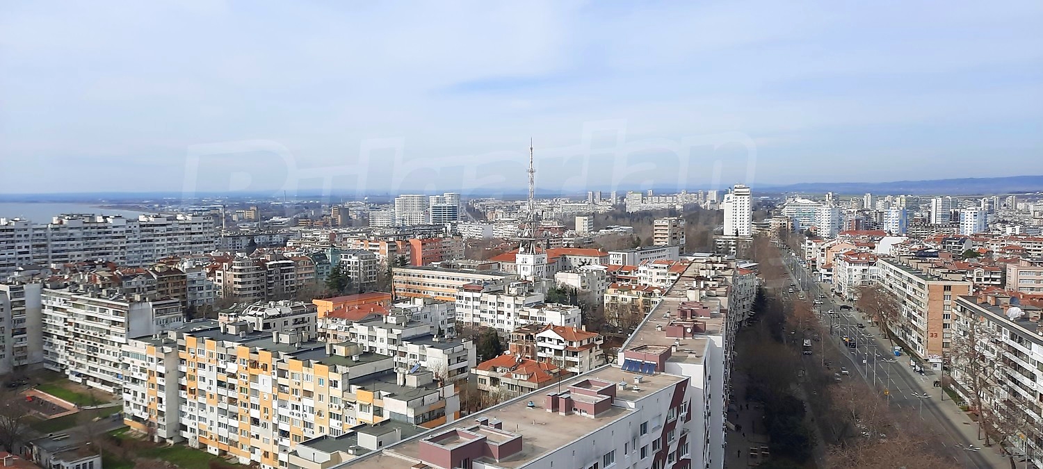 outside, view from balcony, facade