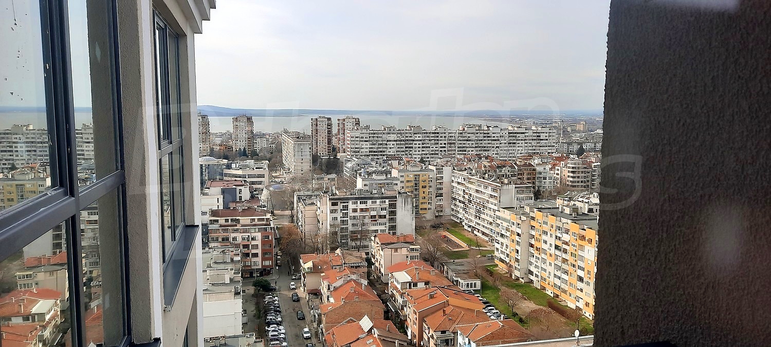 outside, view from balcony, sea