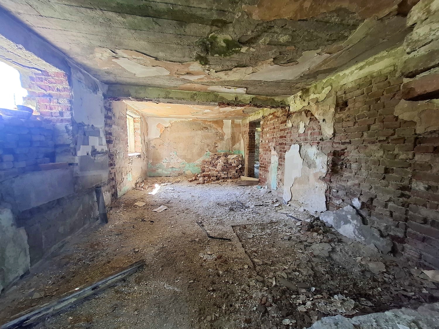 inside