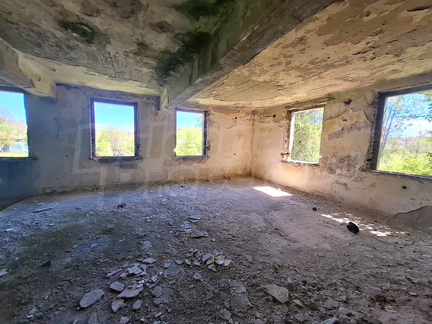 inside