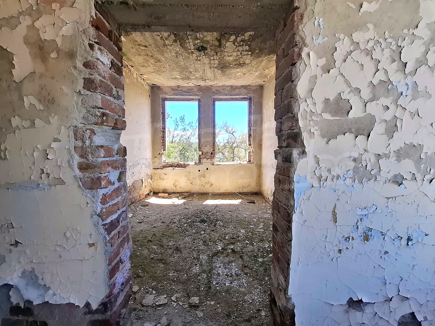 inside