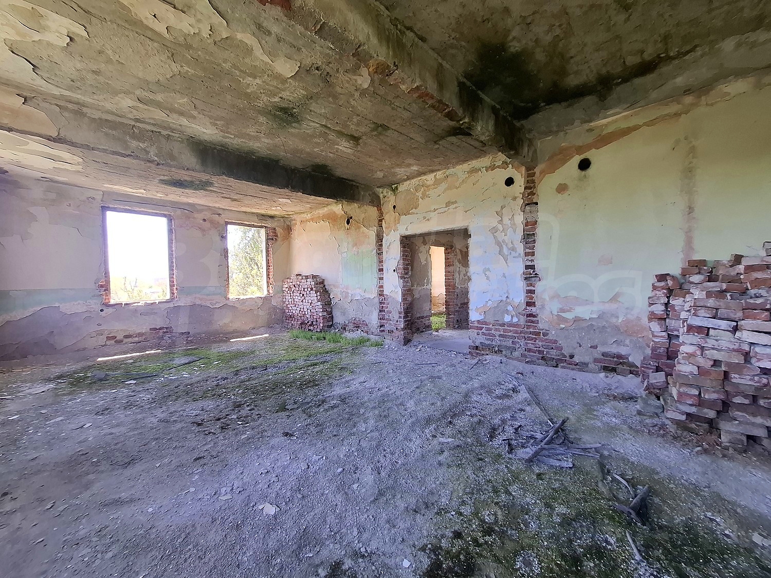 inside