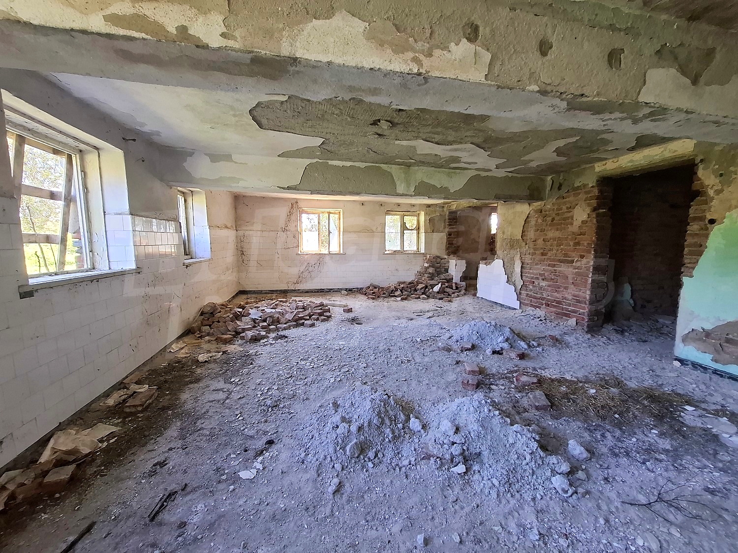 inside