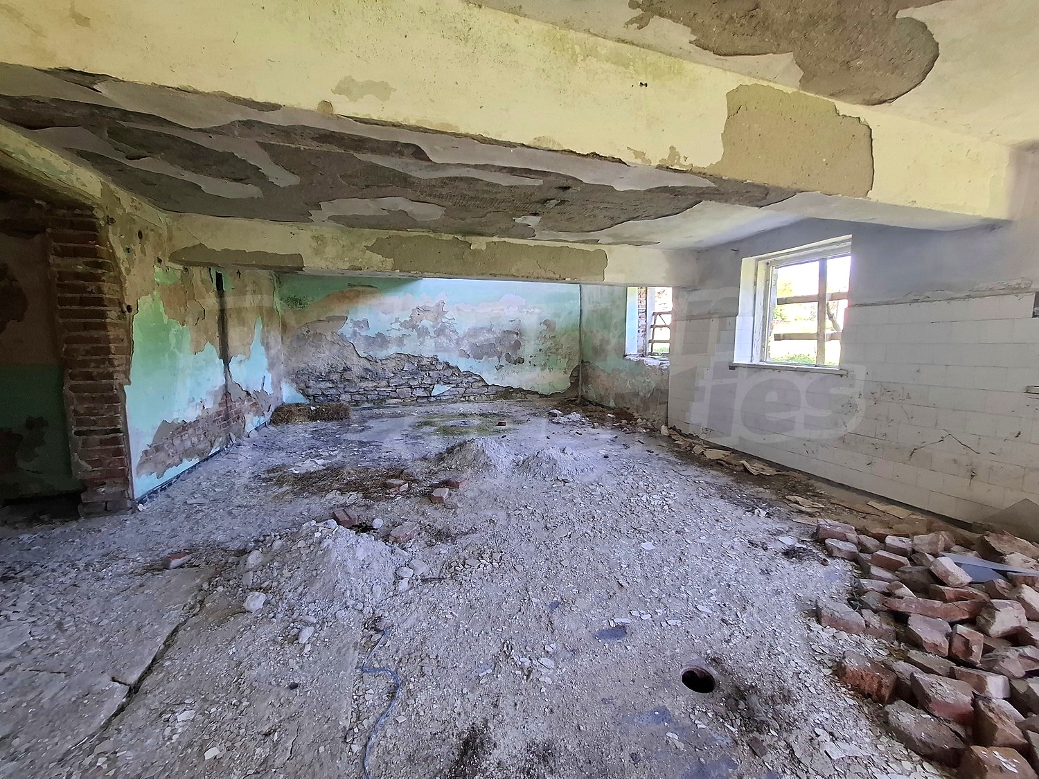 inside