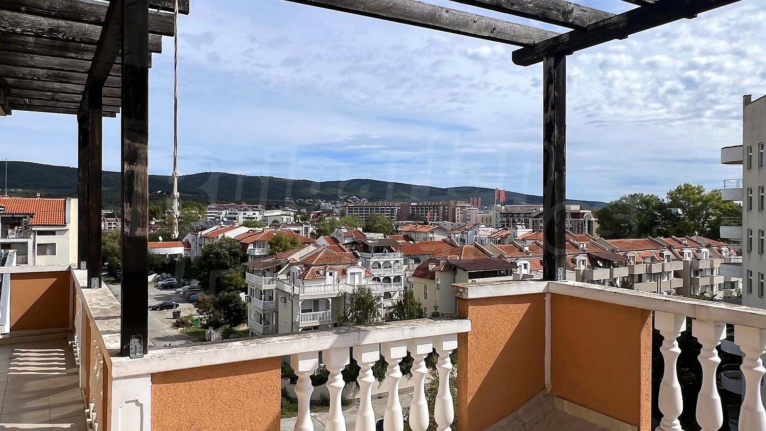 balcony, view from balcony, outside