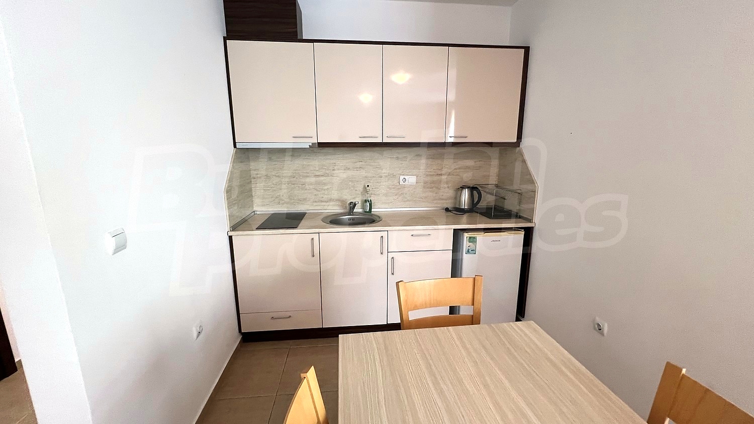 inside, kitchen, furnished