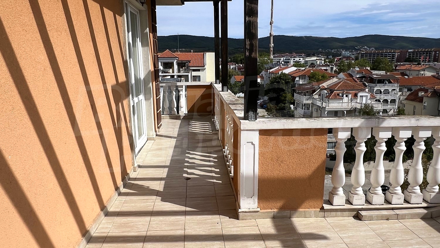 balcony, outside, view from balcony