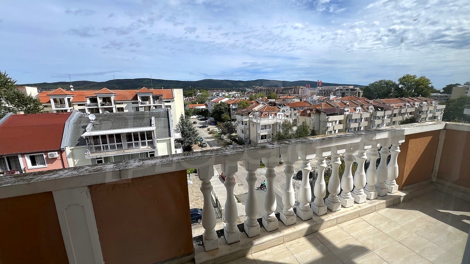 view from balcony, outside