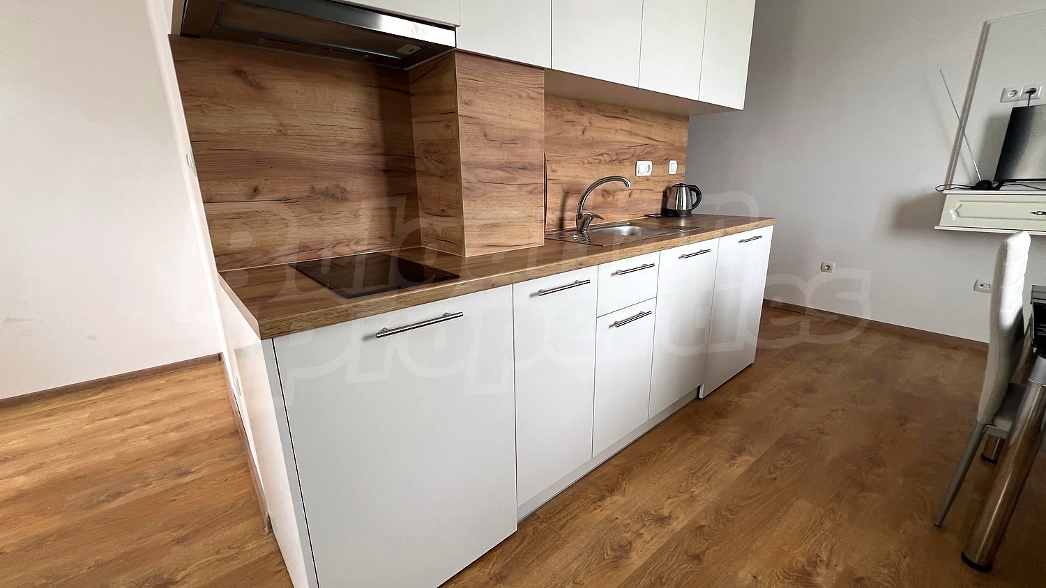 inside, kitchen, furnished
