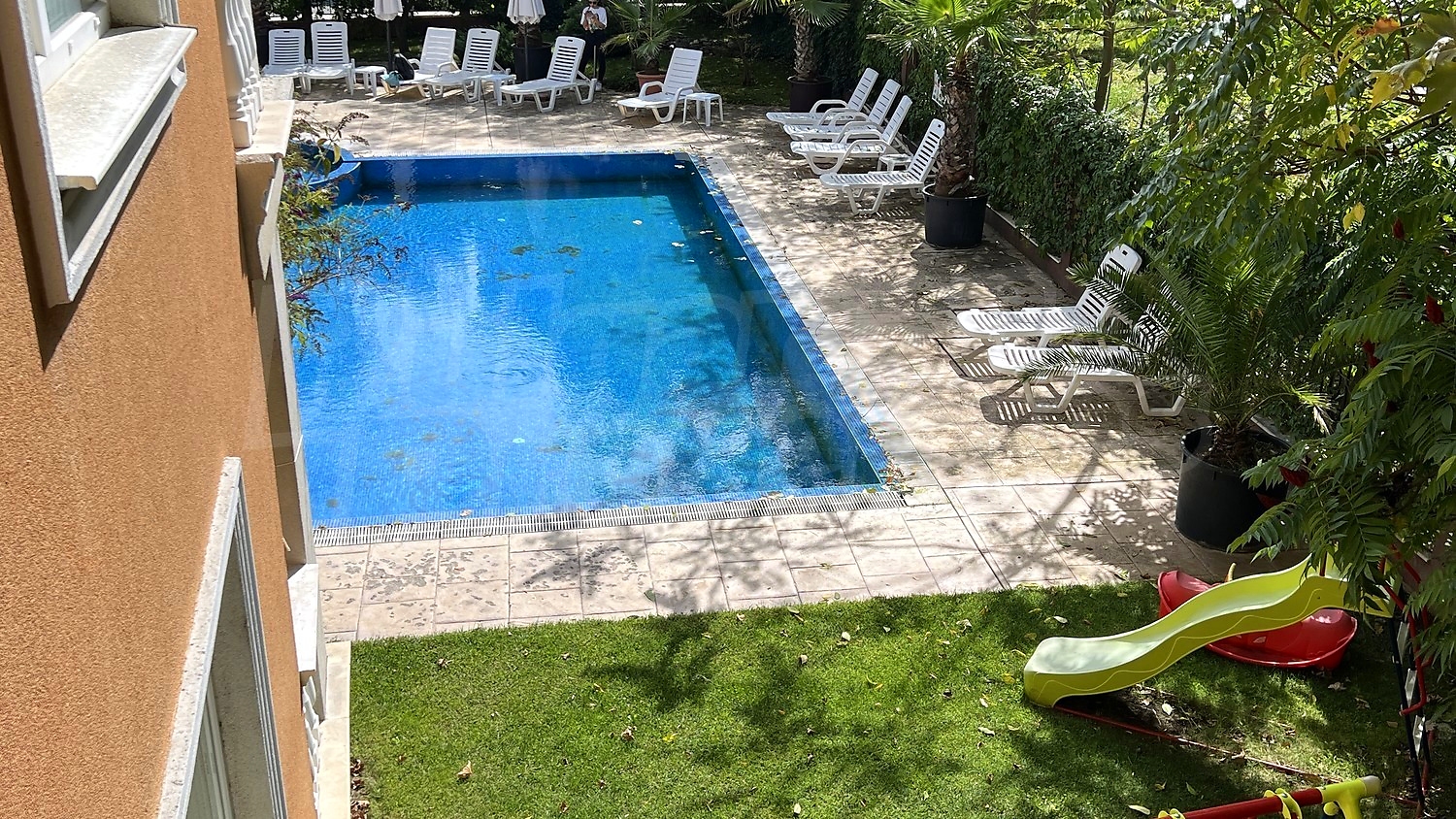 outside, pool, garden