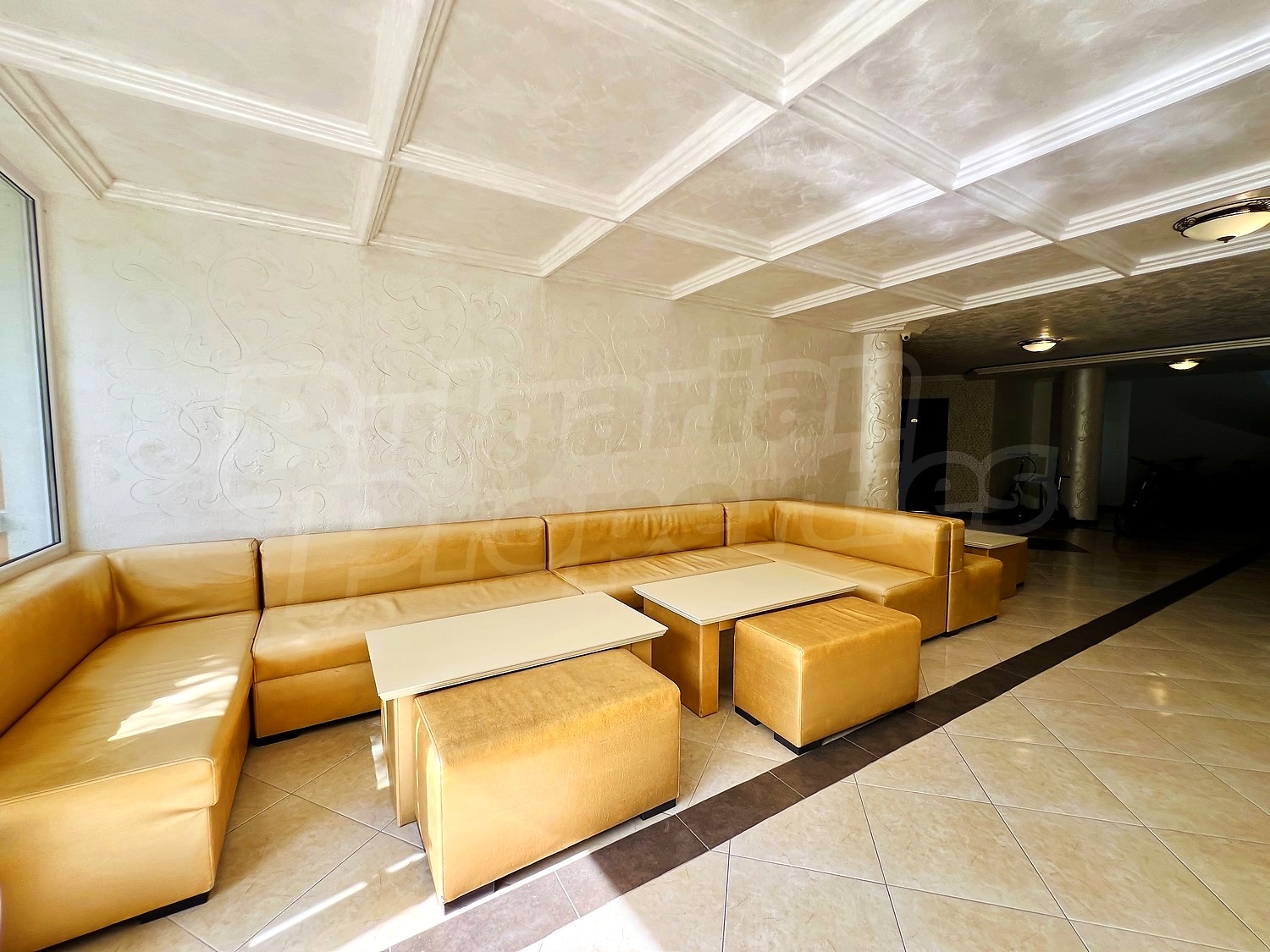 inside, furnished, hallway