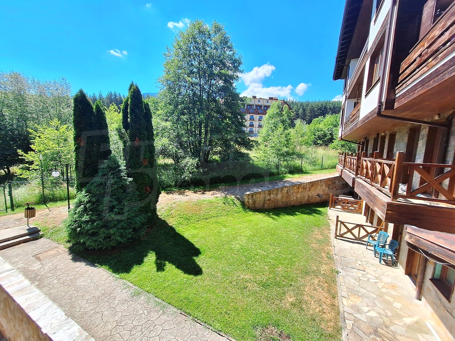 outside, garden, facade, green area