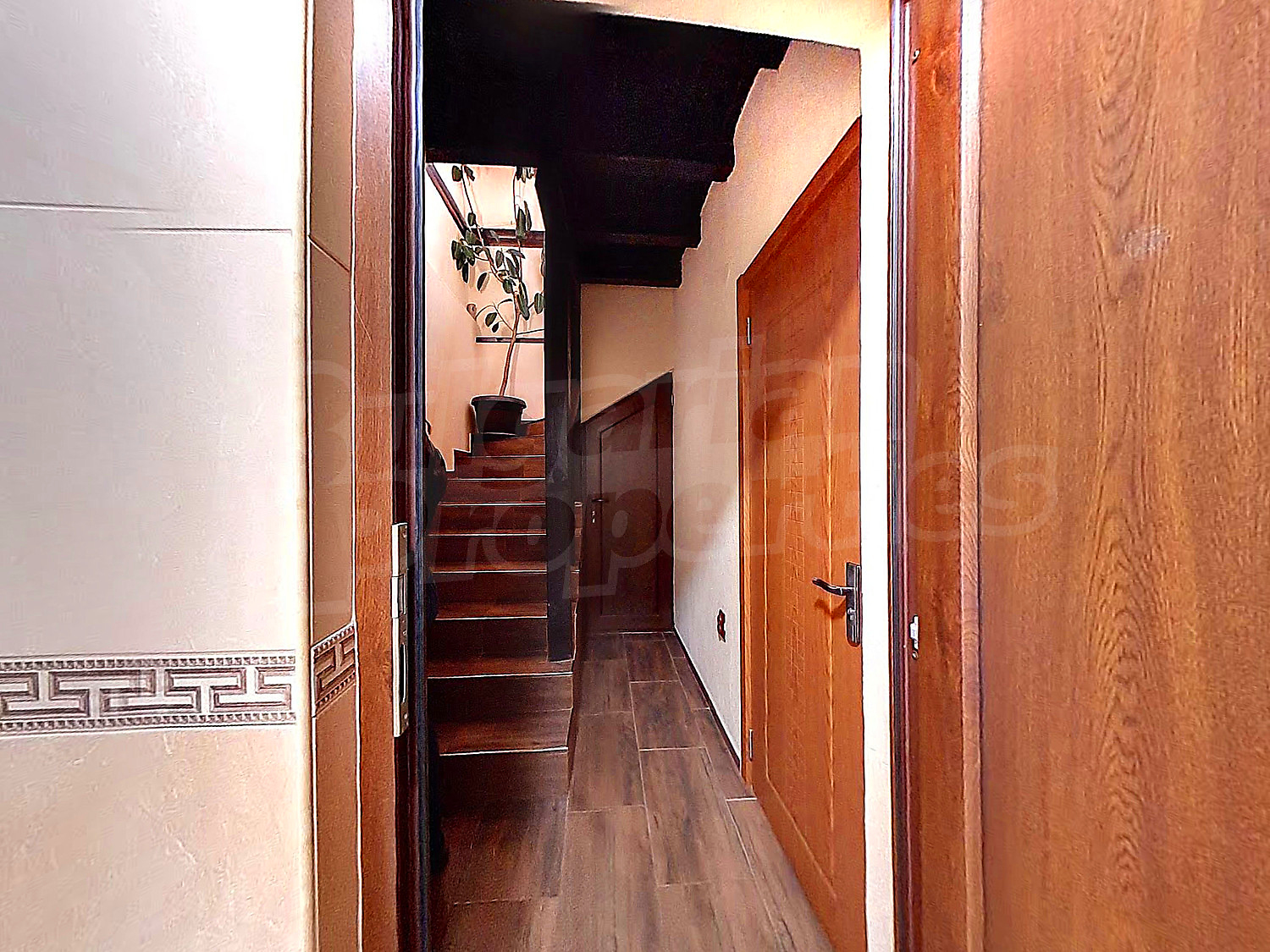 inside, hallway, stairs