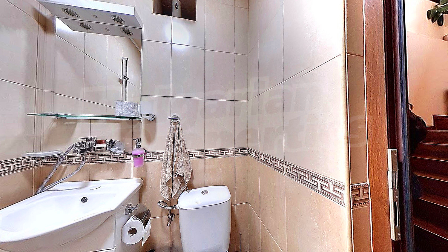 inside, bathroom