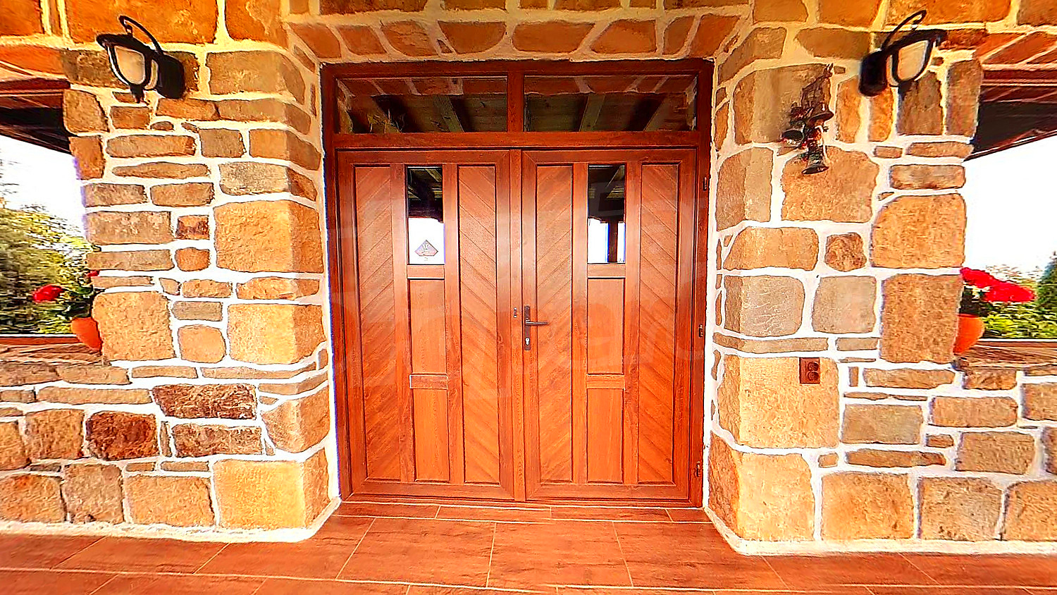 outside, facade