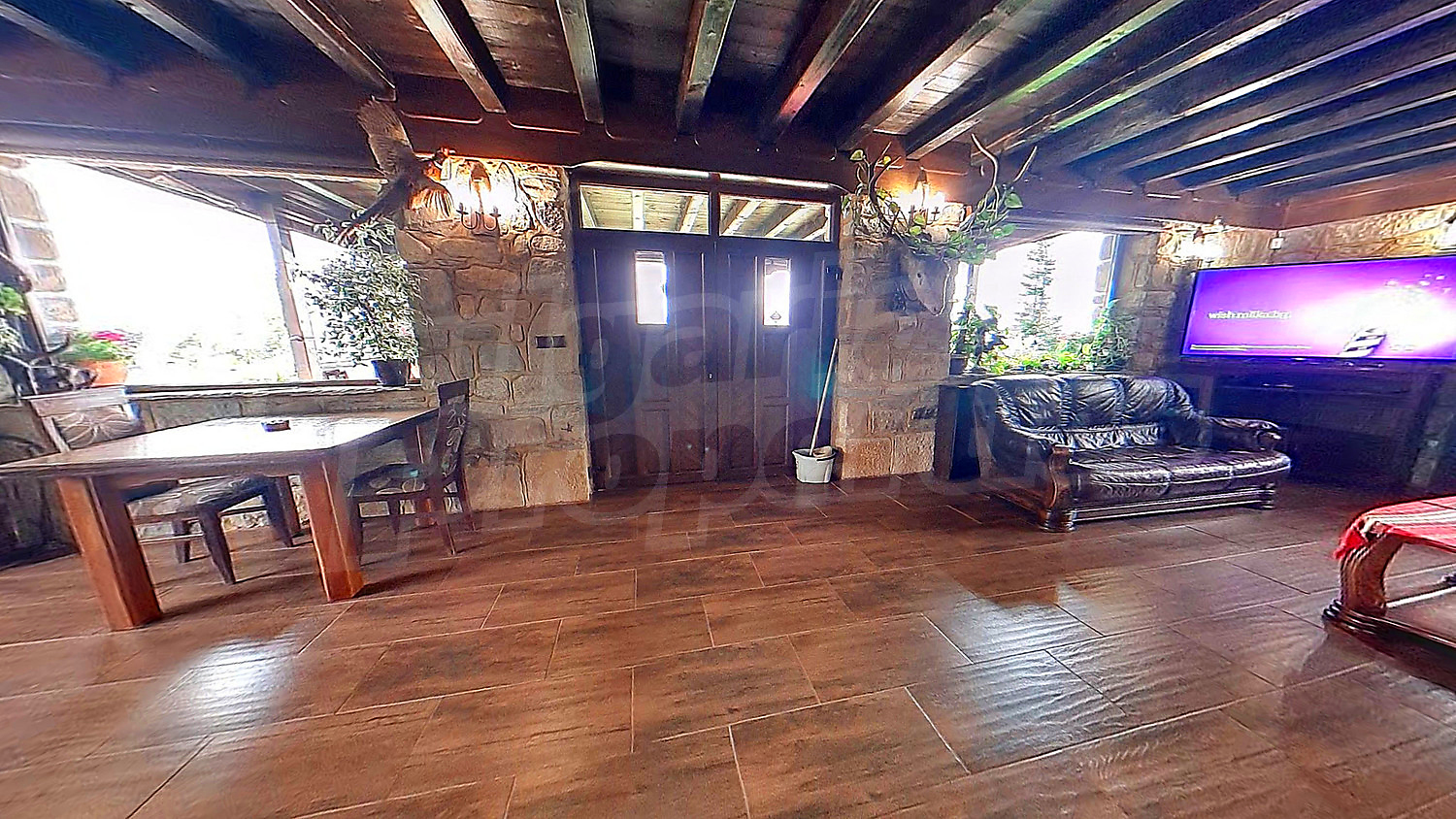 inside, living room, furnished