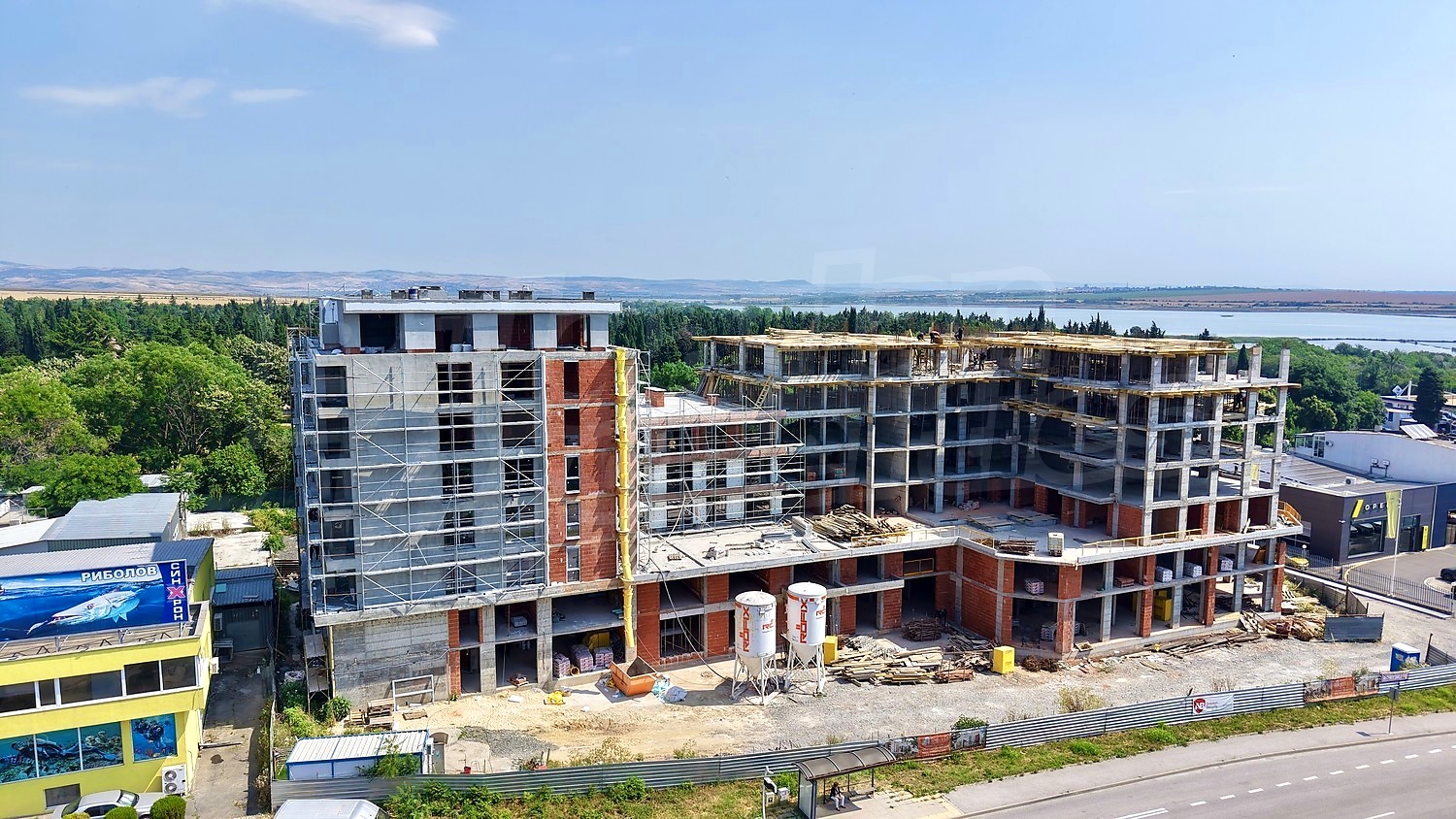 outside, facade, construction