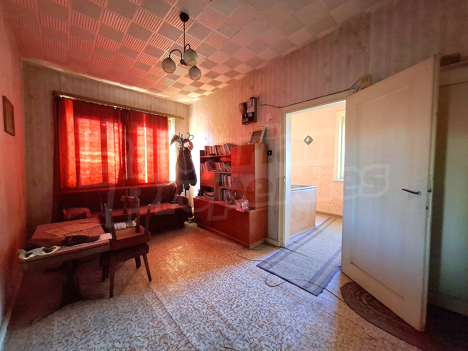 inside, living room, furnished