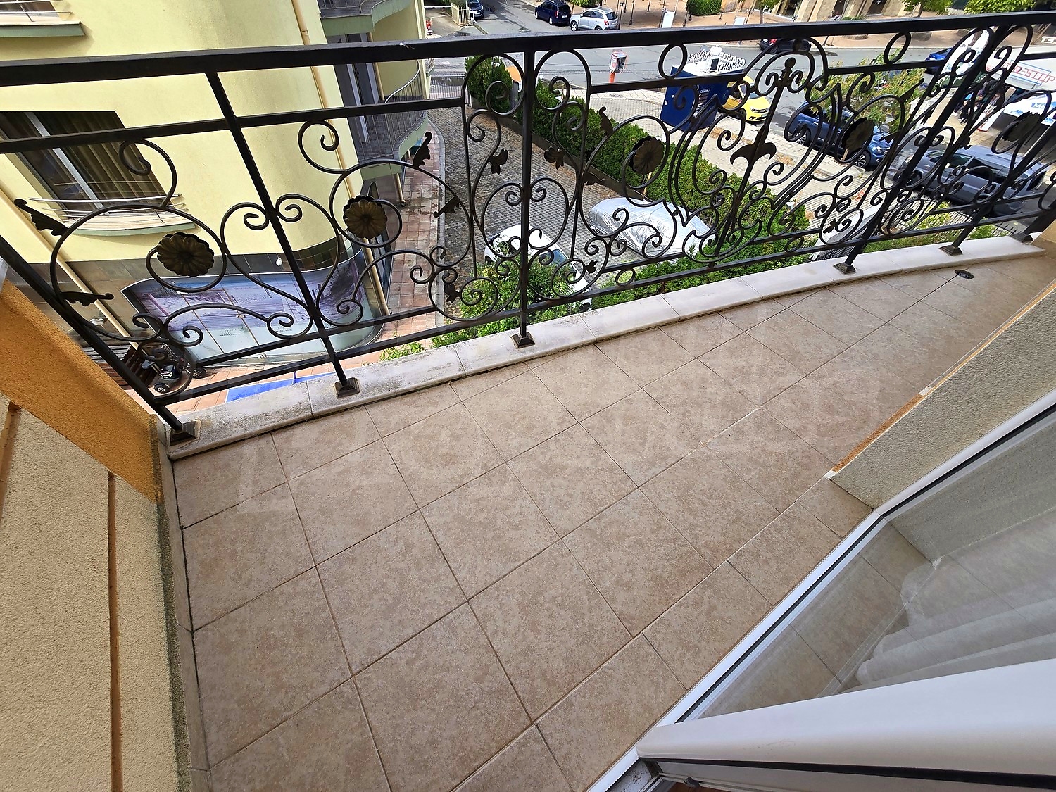 balcony, outside, view from balcony