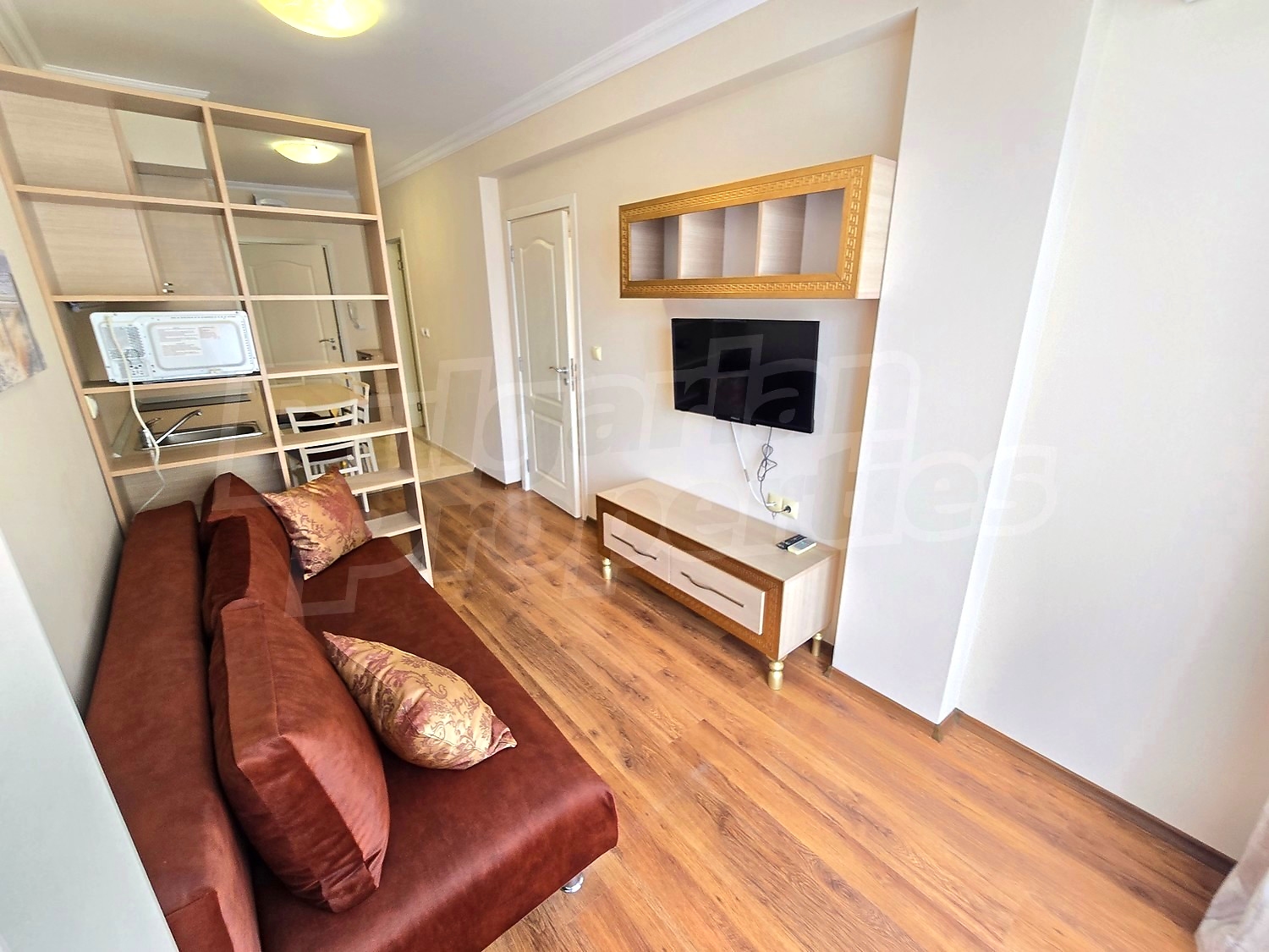 inside, living room, furnished
