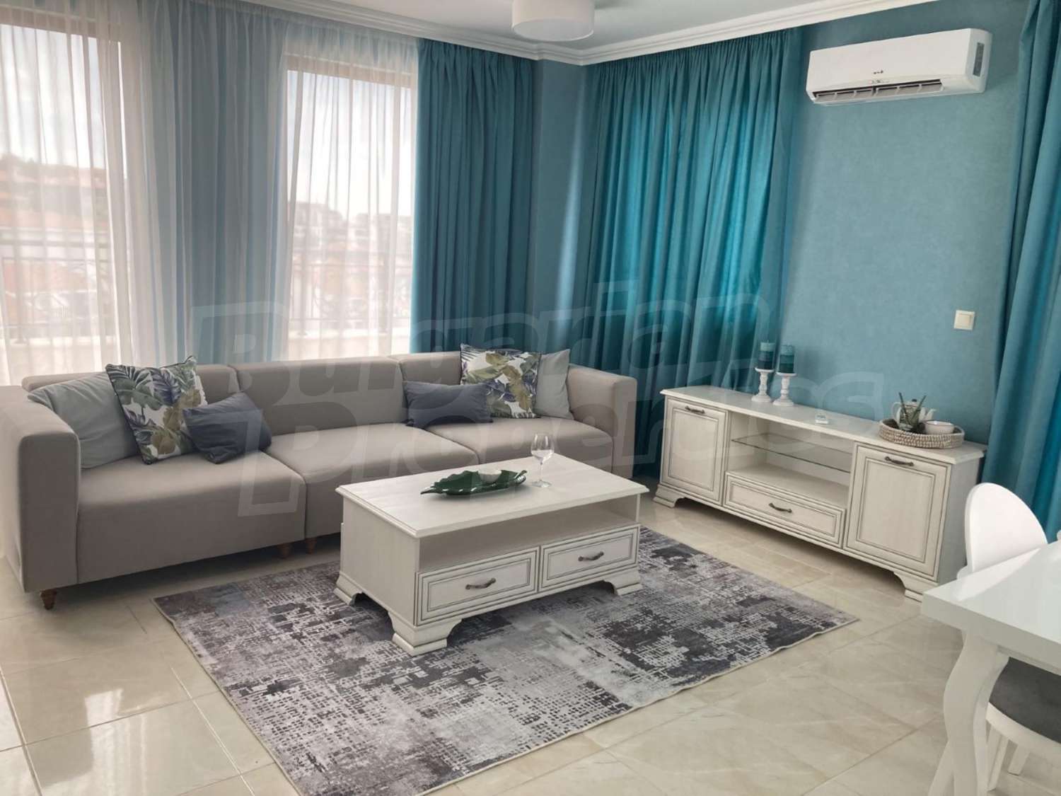 inside, living room, furnished