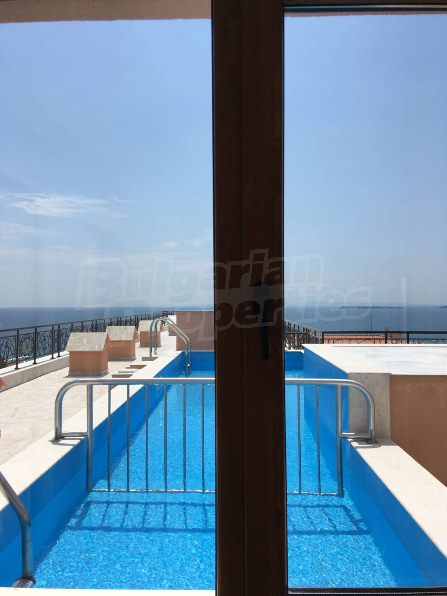 outside, pool, sea, view from balcony