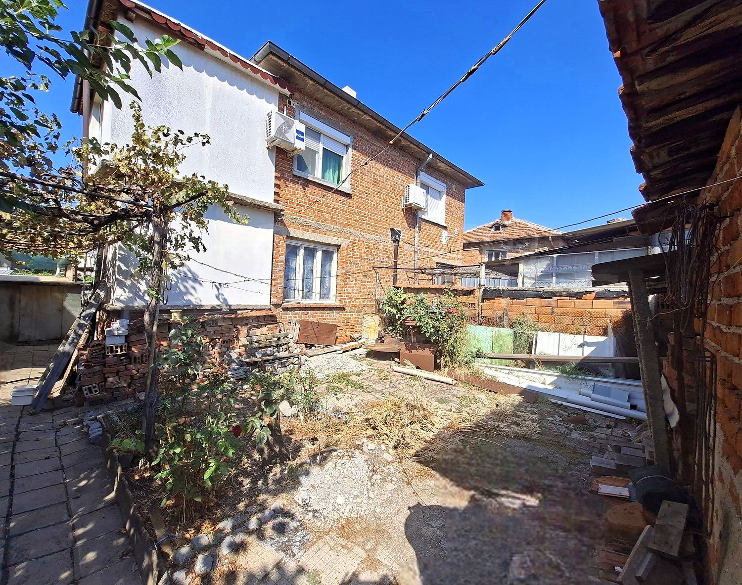outside, facade, garden