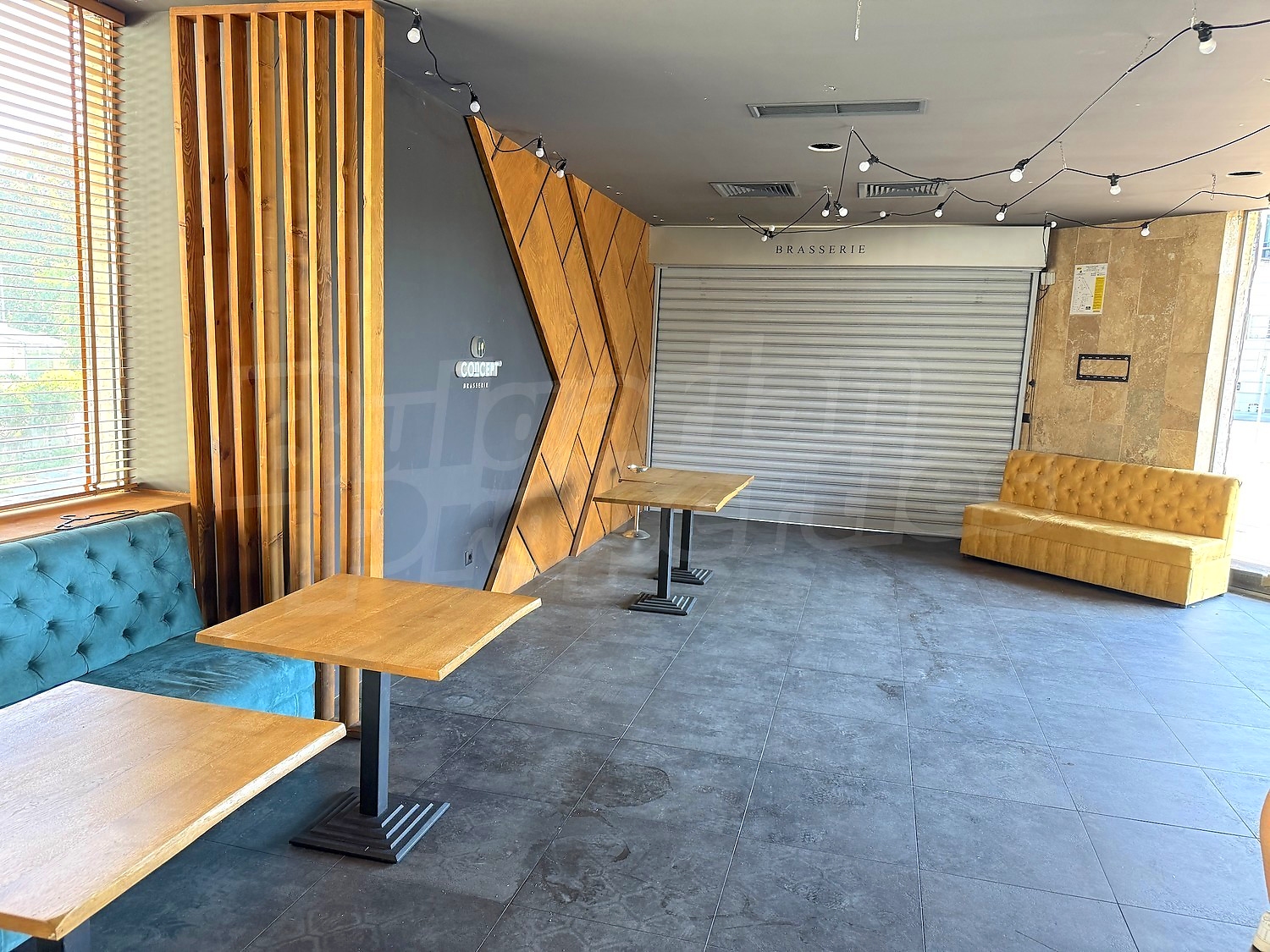 inside, furnished